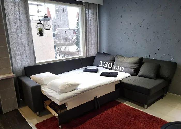 Gem With Sauna - Big Two-room Free Parking Huoneisto Tampere
